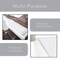 Smart Design Bonded Grip Shelf Liner - 12 Inch x 10 Feet - Fleur Gris